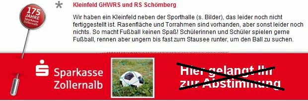 Hier abstimmen